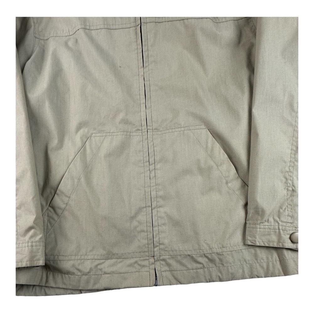Weather Spirits Hooded Jacket Khaki Size Small - Picture 6 of 7